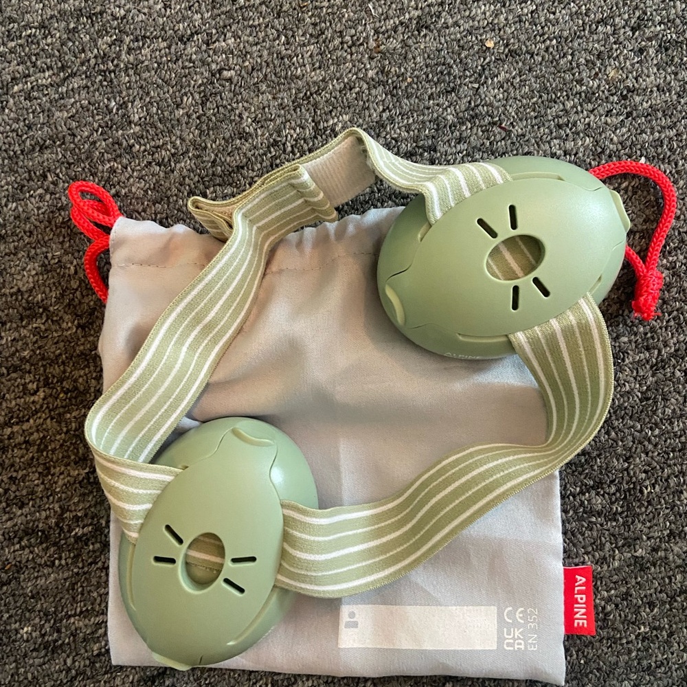 Muffy Alpine Kids Green Ear Protectors